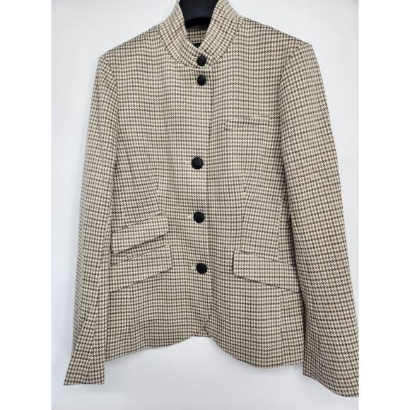 NWT rag & bone Slade Italian Plaid Blazer Size 8 Grey Multi #3E505 - Picture 6 of 13